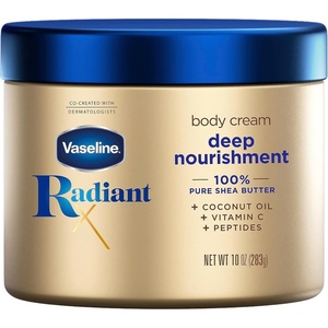 image:imageVaseline Radiant X Deep Nourishment Body Cream For Dry Skin 10oz10 Ounce Pack of 6