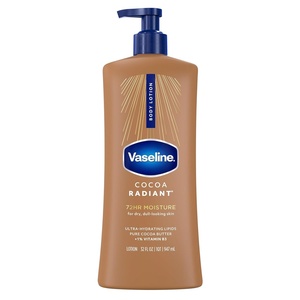 image:imageVaseline Cocoa Radiant Body Lotion for Dry Skin  Cocoa Butter 203oz 3ct32 Fl Oz Pack of 1