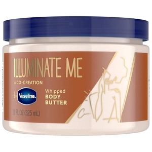 image:imageVaseline Illuminate Me Shea Butter Whipped Body Butter for Melanin Rich Skin Provides 24 Hour Moisturization for Dry Skin 11 oz11 Ounce Pack of 1