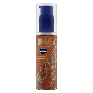 image:imageVaseline Illuminate Me Shimmering Body Oil Created for Melanin Rich Skin Illuminates Skin with Finishing Touch of Shimmer for Glowing Skin 33 oz33 Fl Oz Pack of 1