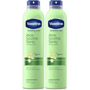 image:imageVaseline Intensive Care Spray Moisturizer For Dry Skin Cocoa Radiant Made With 100 Pure Cocoa Butter 65oz Pack of 665 Ounce Pack of 2