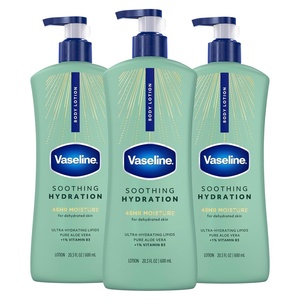 image:imageVaseline Soothing Hydration Body Lotion with Aloe Vera Extract 203oz 3ct203 Fl Oz Pack of 3